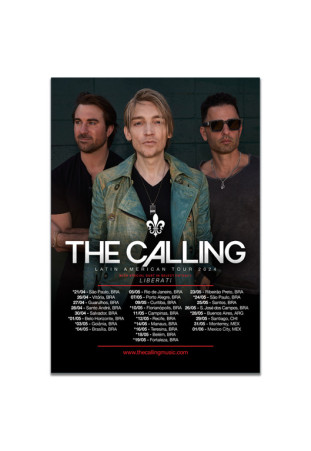 The Calling - LATAM Tour [Pôster c/ tubo]
